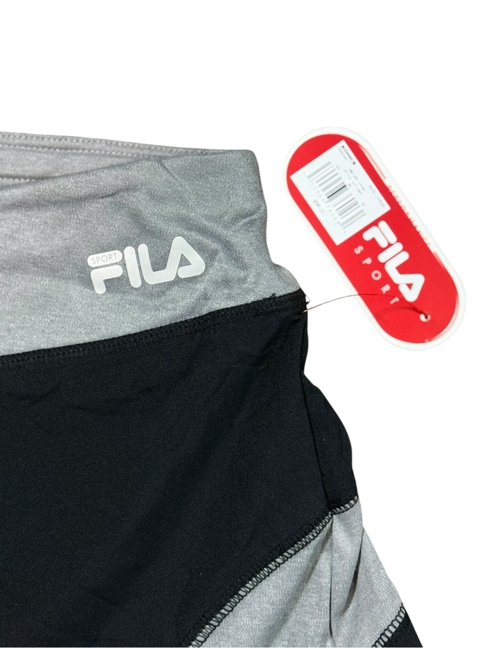NWT Fila Sport Black Gray Athletic Tennis Golf Skort Size Large - Picture 11 of 13
